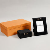 Tresor Velvet Box And Photoframe Gift Set